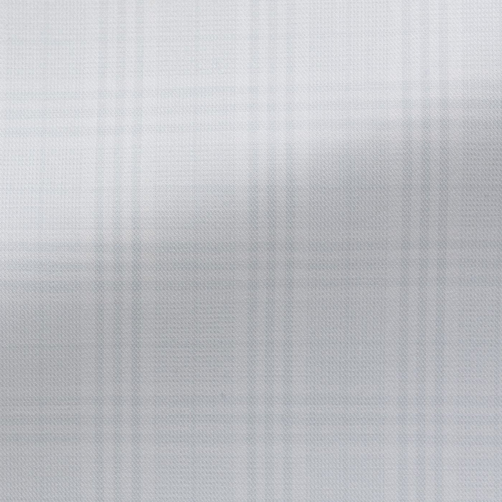 White-Light-Grey-Cotton-Twill-With-Subtle-CheckPC09145gr Fabric