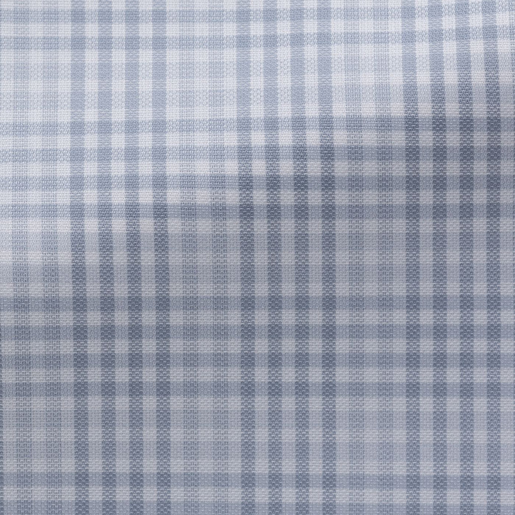 White-Cotton-With-Light-Grey-CheckPC09125gr Fabric