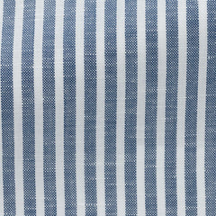 white-cotton-linen-with-dark-blue-stripePL PC07180gr Fabric