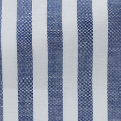 white-cotton-linen-with-blue-stripePL PC07180gr Fabric