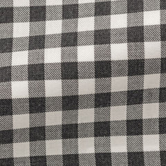 white-cotton-flannel-with-grey-check-AAA*85gr Fabric