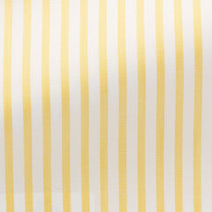 lemon-yellow-white-cotton-with-classic-stripes-BB109gr Fabric
