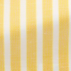 lemon-yellow-cotton-linen-basketweave-with-white-stripes-BB122gr Fabric