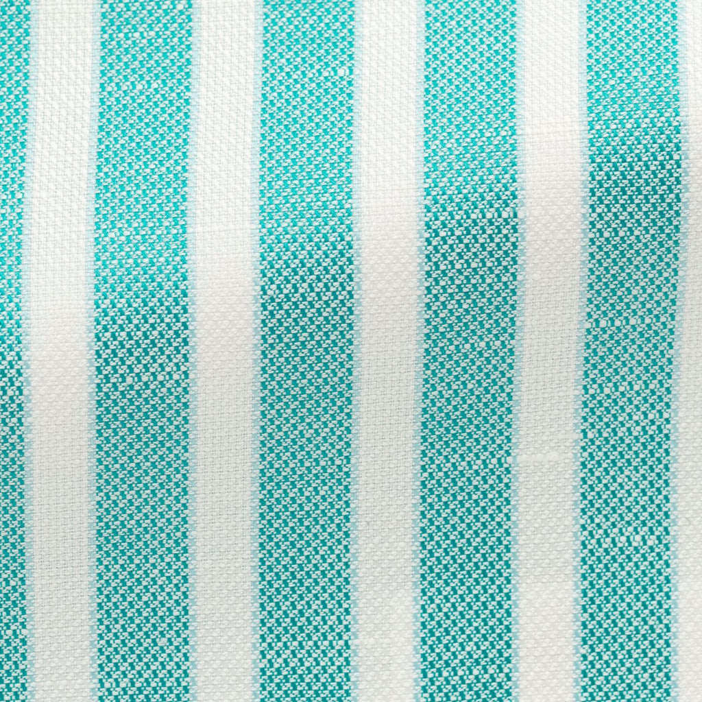 teal-cotton-linen-basketweave-with-white-stripes-BB122gr Fabric