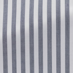 Weba-white-cotton-with-navy-stripe-BB109gr Fabric