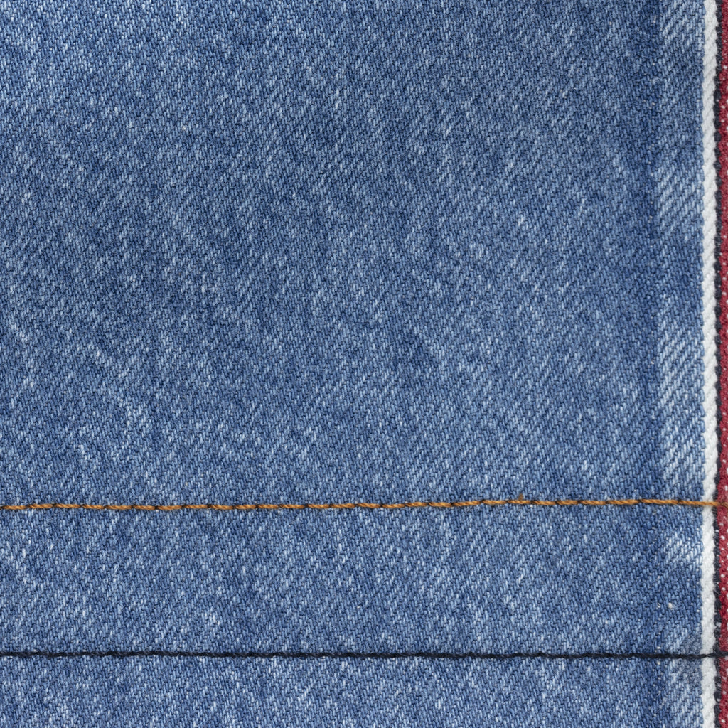 Candiani-used-blue-selvedge-rigid Fabric