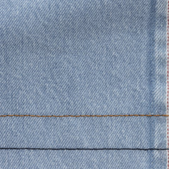 Candiani-light-blue-selvedge-rigid Fabric