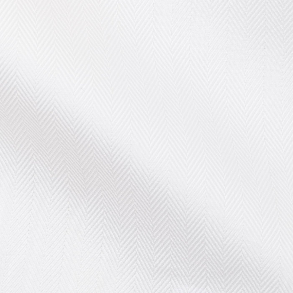 Thomas-Mason-herringbone-white-B190gr Fabric