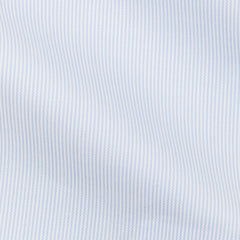 Thomas-Mason-twill-stripe-light-blue-B195gr Fabric