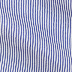 Thomas Mason twill stripe dark blue Inspiration