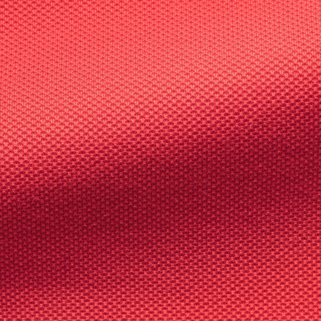 Knit Bright Red Piqué