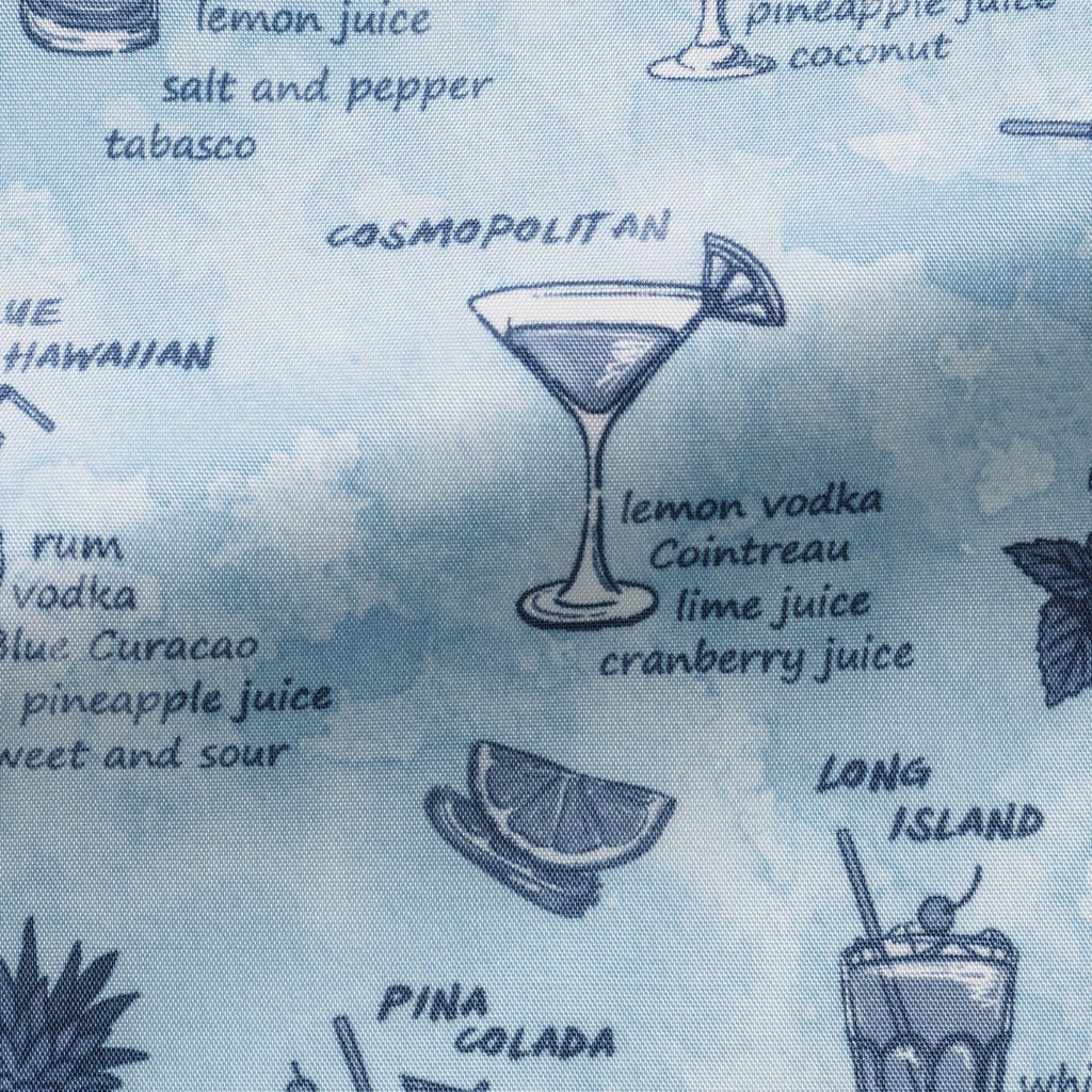 Fancy 337 Cocktails in Blue
