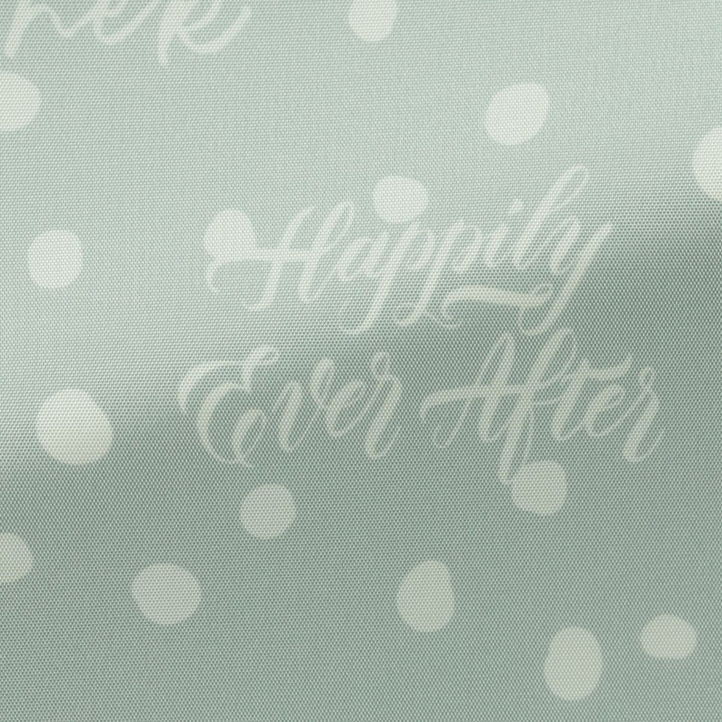 Fancy 403 Silver Dots with Wedding Quote