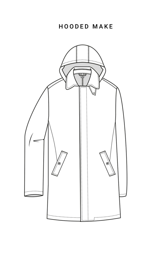 midnight-blue-stretch-blend-windbreaker-AA265gr Hooded Make