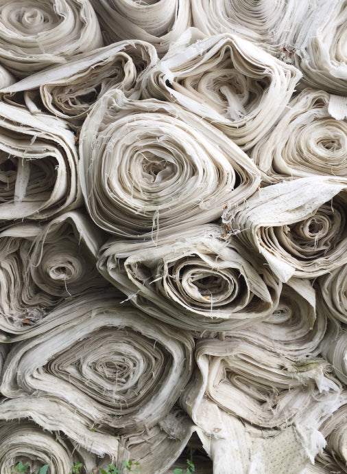 Sustainable Fashion, Rolls of Fabrics